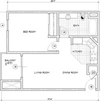 Bonnie Brae Village Floor Plans