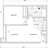 Bonnie Brae Village Floor Plans